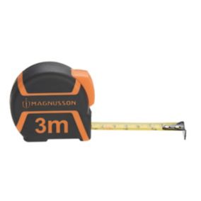 Mètre ruban mesure courte - mesure L.3m x l.16mm - magnétique - Magnusson MS54