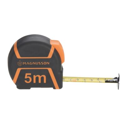 Mètre ruban mesure courte - mesure L.5m x l.19mm - magnétique - marquage double face - Magnusson MS49