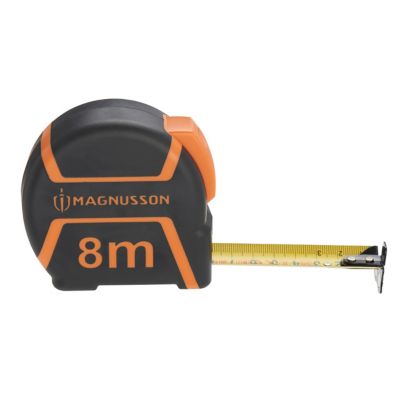 Mètre ruban mesure courte - mesure L.8m x l.25mm - magnétique - Magnusson MS44