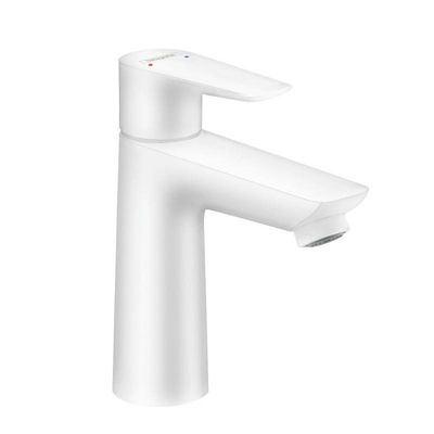 Metropol Mitigeur de lavabo 110 sans tirette ni vidage, Blanc mat (71712700)