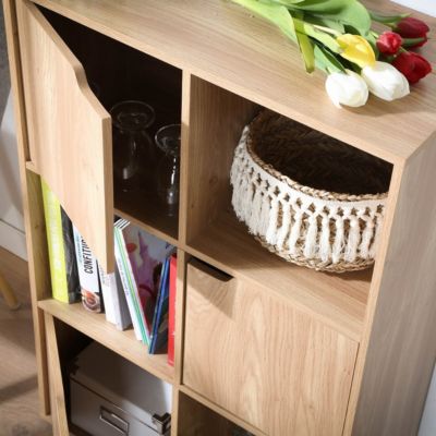 Meuble à 6 cases avec trois portes - Modu
