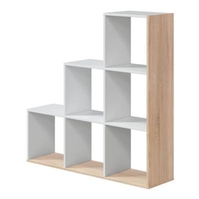 Meuble 6 cases escalier Step - H110 cm