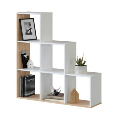 Meuble 6 cases escalier Step - H110 cm