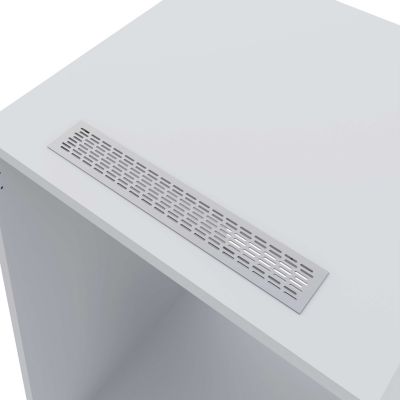 Meuble armoire pour machine à laver T-BATH 67,2x144cm blanc ép. 22 mm