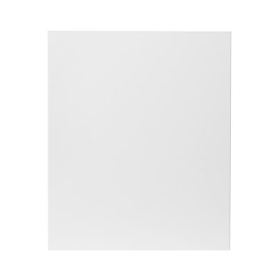 Meuble bas de cuisine avec 1 porte GoodHome Stevia blanc brillant L. 60 x H. 72 cm