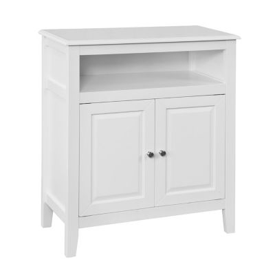 Meuble Bas de Salle de Bain Armoire Toilette, FRG204-W, SoBuy