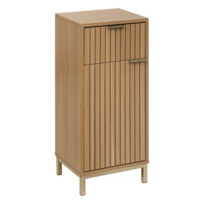 Meuble bas "Tasso" 2 portes effet bois naturel - 5five