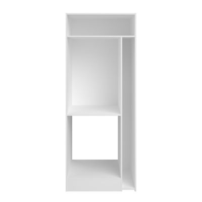 Meuble buanderie Clean coloris blanc H. 203,2 x L. 80,2 x P. 59,7 cm