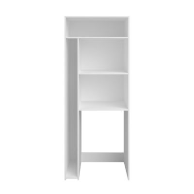 Meuble buanderie Clean coloris blanc H. 203,2 x L. 80,2 x P. 59,7 cm