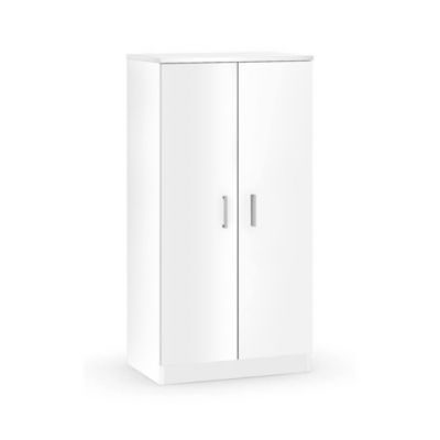 Meuble à chaussures Dpapett, Meuble chaussures peu encombrante, Armoire polyvalente avec 5 étagères, 55x36h108 cm, Blanc