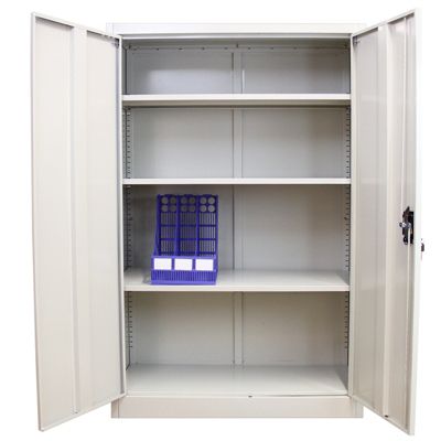 Meuble Classeur Métal 140cm Gris