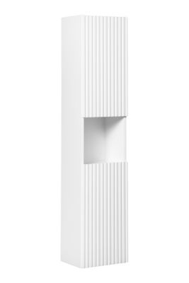 Meuble colonne de salle de bain à suspendre NOVA BLANC 30 X 140 cm