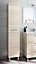 Meuble colonne de salle de bains l.35 cm effet bois Ondise