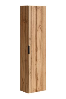 Meuble colonne suspendu de salle de bain ADEL CHÊNE 35 x 140 cm