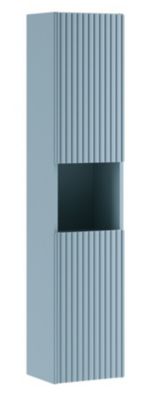 Meuble colonne suspendu de salle de bain NOVA DENIM blue 30 X 140 cm