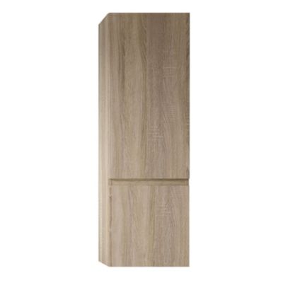 Meuble d'appoint de salle de bain URBAN 35x32 cm finition CHÊNE NATUREL mat à suspendre Kibath