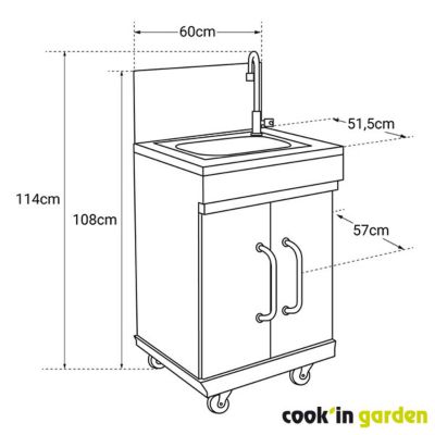 Meuble d'appoint EVIER FIDGI - COOK'IN GARDEN