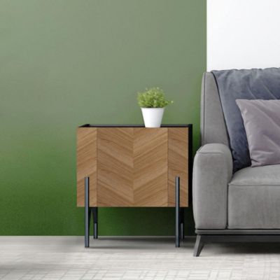 Meuble d'appoint vintage avec placard  SEQUOIA