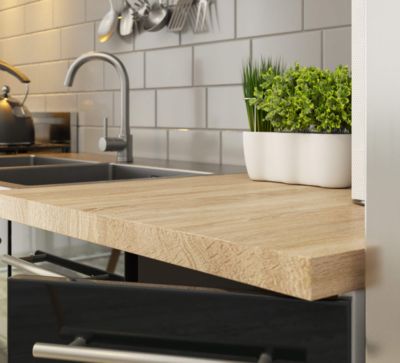 meuble de cuisine bas poline 1 porte 1 tiroir blanc façade anthracite brillant 40x85x46 cm