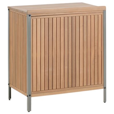 Meuble de cuisine d'extérieur IVREA Marron Bois d'acacia certifié