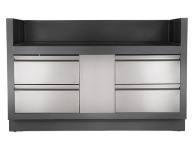 Meuble de cuisine extérieure OASIS pour barbecues encastrés Prestige BIPRO825 - Napoleon