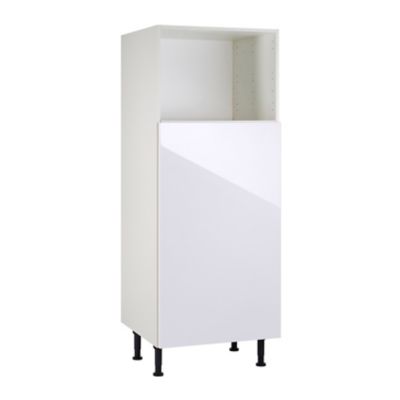 Meuble De Cuisine Gossip Blanc Facade 1 Porte Caisson L 60 Cm Castorama