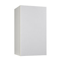 Meuble de cuisine Ice blanc façade 1 porte + caisson haut L. 40 cm