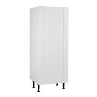 Meuble de cuisine Kadral blanc façade porte de réfrigérateur + caisson 1/2 colonne L. 60 cm