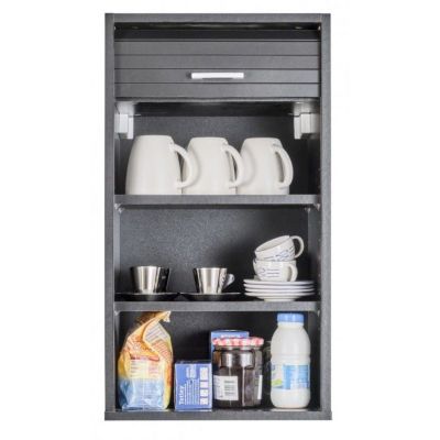 Meuble de Cuisine Noir L 40 cm H 72 cm - L 40 x l 35 x H 72 cm