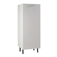 Meuble de cuisine Spicy blanc façade porte de réfrigérateur + caisson 1/2 colonne L. 60 cm