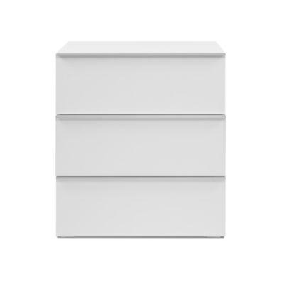 Meuble de rangement 3 tiroirs blanc L76cm - ORSA