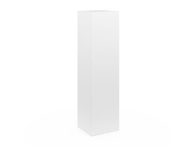 Meuble de rangement blanc GoodHome Atomia H. 187,5 x L. 50 x P. 45 cm