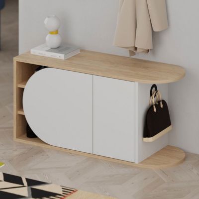Meuble de rangement chaussures 2 portes L104 cm - NOVA