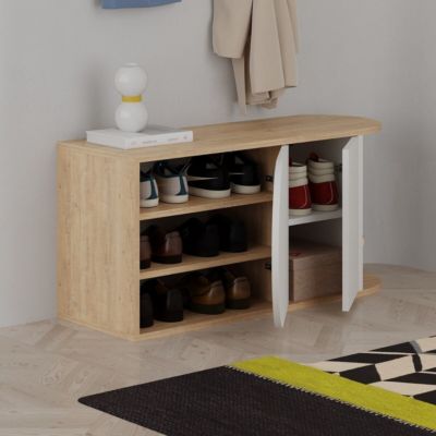Meuble de rangement chaussures 2 portes L104 cm - NOVA