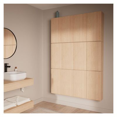 Meuble de rangement - Meuble haut 1 porte - Faible profondeur