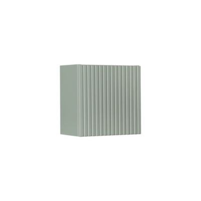 Meuble de rangement salle de bain ELVINA  1 porte  30x30 cm  Vert sauge pastel  Meuble suspendu