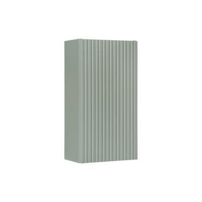 Meuble de rangement salle de bain ELVINA  1 porte  H57 cm  Vert sauge pastel  Meuble suspendu