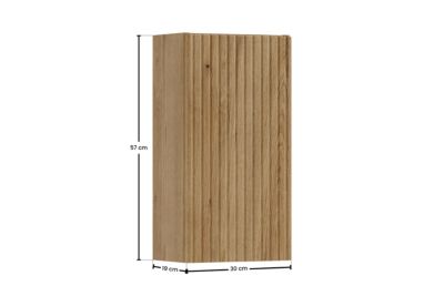 Meuble de rangement suspendu 30 x 57 cm NOVA chêne Coast Evoke
