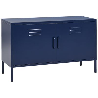 Meuble de rangement URIA Métal Bleu marine