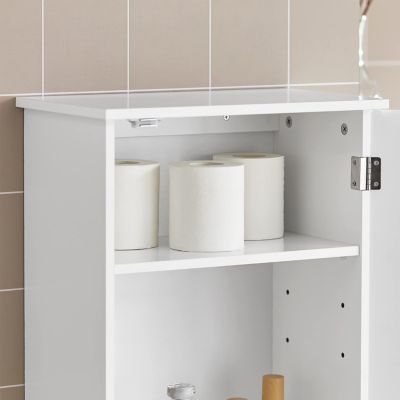 Meuble de Rangementde Salle de Bain Armoire Suspendue, BZR19-W, SoBuy