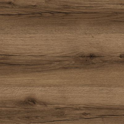Meuble de salle de bain 120cm simple vasque - sans miroir - 2 tiroirs - tabaco (bois foncé) - LUNA