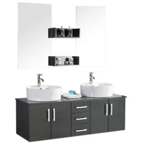 Meuble de Salle de Bain 150 cm Lavabo inclus  Betty