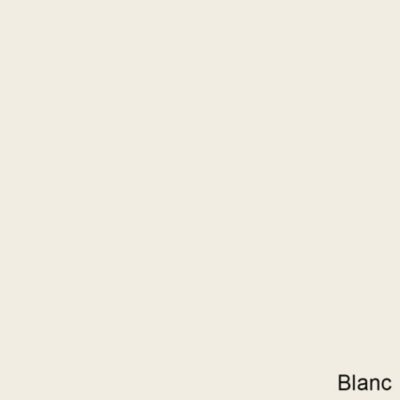 Meuble de salle de bain 70cm avec plateau et vasque à poser - 2 tiroirs - blanc - LUNA