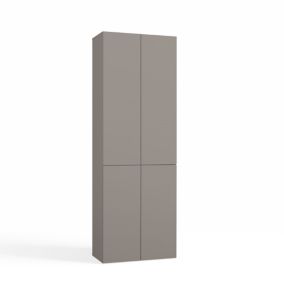 Meuble de salle de bain, argile, 60 x 30 x 174 cm