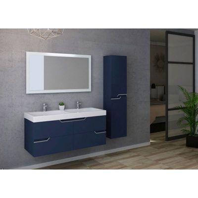 Meuble de salle de bain CALABRO 1200 Bleu saphir