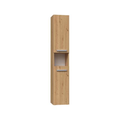 Meuble de salle de bain, chêne artisan, 30 x 174 x 30 cm