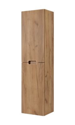 Meuble de salle de bain, chêne Craft, 35 x 136 x 27 cm