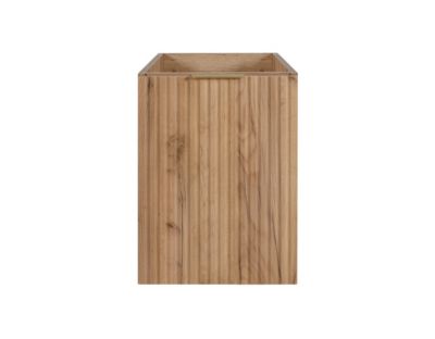 Meuble de salle de bain, Chêne Craft + poignée dorée, 40 x 57 x 46 cm