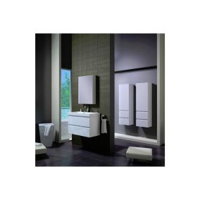 Meuble de salle de bain COMO blanc 80cm