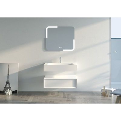 Meuble de salle de bain FLORENTINO 800B (sans miroir)